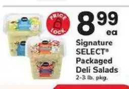 Safeway Signature SELECT Packaged Deli Salads offer