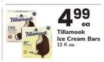 Safeway Tillamook Ice Cream Bars offer