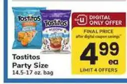Safeway Tostitos Party Size offer