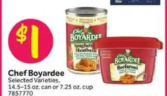 Stop&Shop Chef Boyardee offer