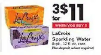 Safeway LaCroix Sparkling Water offer