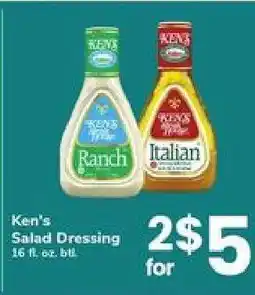 Safeway Ken's Salad Dressing offer