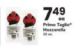 Safeway Primo Taglio Mozzarella offer