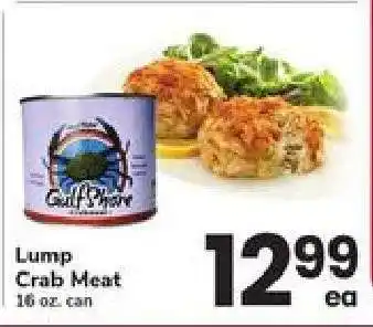 Safeway Lump Crab Meat offer