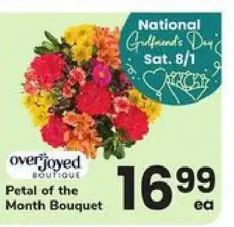 Safeway Petal of the Month Bouquet offer