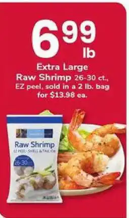 Safeway Extra Large Raw Shrimp offer