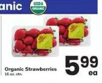 Safeway Organic Strawberries offer