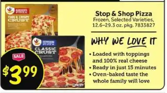 Stop&Shop Stop & Shop Pizza offer