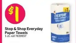 Stop&Shop Stop & Shop Everyday Paper Towels offer