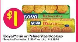 Stop&Shop Goya Maria or Palmeritas Cookies offer