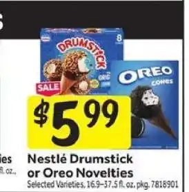 Stop&Shop Nestlé Drumstick or Oreo Novelties offer