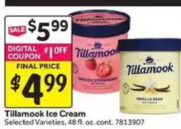 Stop&Shop Tillamook Ice Cream offer