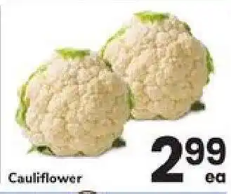 Safeway Cauliflower offer