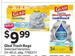 Stop&Shop Glad Trash Bags offer