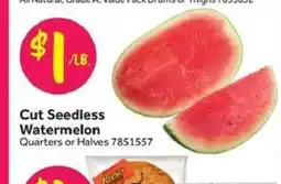 Stop&Shop Cut Seedless Watermelon offer