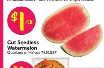 Stop&Shop Cut Seedless Watermelon offer