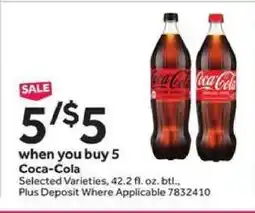 Stop&Shop Coca-Cola offer