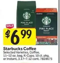 Stop&Shop Starbucks Coffee offer