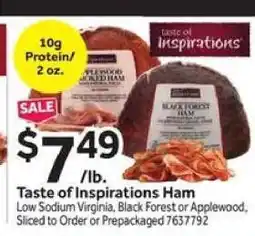 Stop&Shop Taste of Inspirations Ham offer
