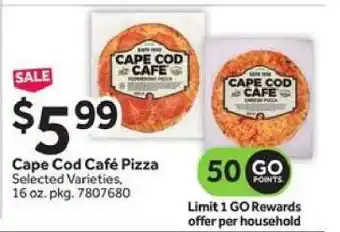 Stop&Shop Cape Cod Café Pizza offer