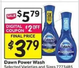Stop&Shop Dawn Power Wash offer