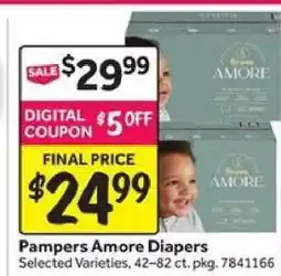 Stop&Shop Pampers Amore Diapers offer