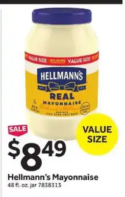 Stop&Shop Hellmann's Mayonnaise offer