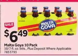 Stop&Shop Malta Goya 10 Pack offer