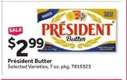 Stop&Shop Président Butter offer