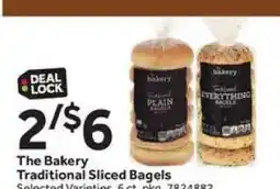 Stop&Shop The Bakery Traditional Sliced Bagels offer