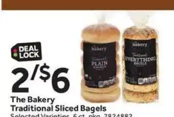Stop&Shop The Bakery Traditional Sliced Bagels offer