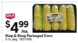 Stop&Shop Stop & Shop Packaged Corn offer
