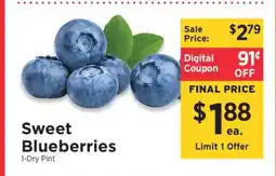 ShopRite Sweet Blueberries offer