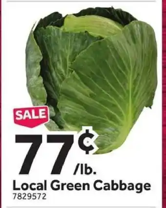 Stop&Shop Local Green Cabbage offer