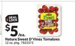 Stop&Shop Nature Sweet D'Vines Tomatoes offer