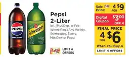 ShopRite Pepsi 2-Liter offer