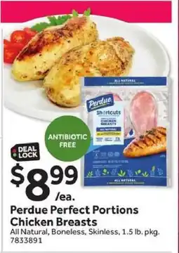Stop&Shop Perdue Perfect Portions Chicken Breasts offer
