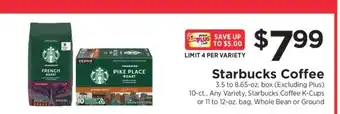 ShopRite Starbucks Coffee offer