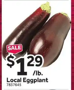 Stop&Shop Local Eggplant offer