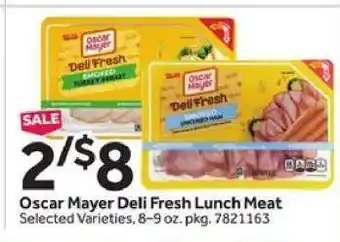 Stop&Shop Oscar Mayer Deli Fresh Lunch Meat offer