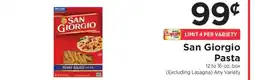 ShopRite San Giorgio Pasta offer