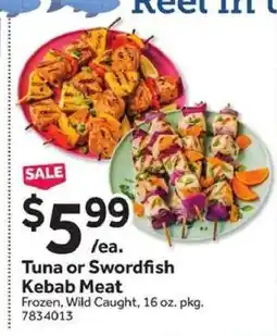 Stop&Shop Tuna or Swordfish Kebab Meat offer