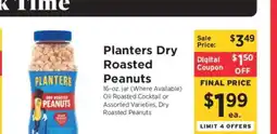 ShopRite Planters Dry Roasted Peanuts offer