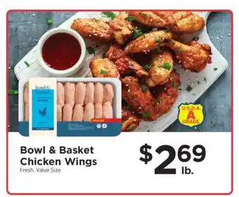 ShopRite Bowl & Basket Chicken Wings offer