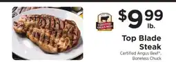 ShopRite Top Blade Steak offer