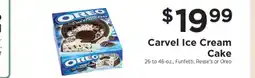 ShopRite Carvel Ice Cream Cake offer