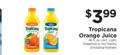 ShopRite Tropicana Orange Juice offer