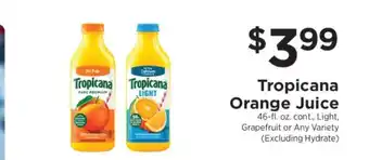 ShopRite Tropicana Orange Juice offer