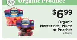 ShopRite Organic Nectarines, Plums or Peaches offer