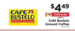 ShopRite Café Bustelo Ground Coffee offer